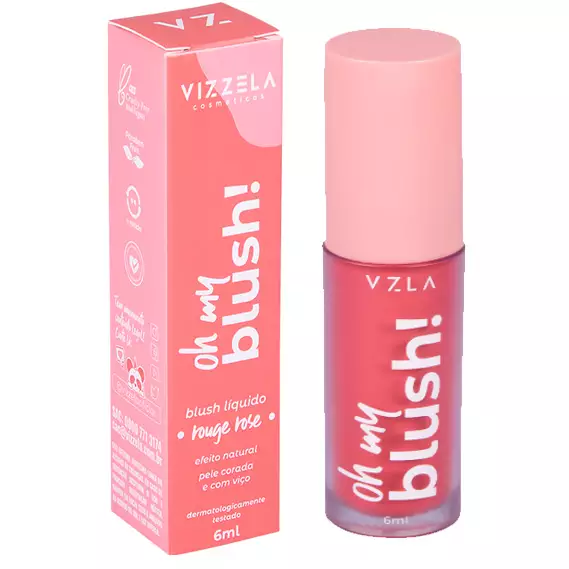 Oh my blush líquido - Vizzela