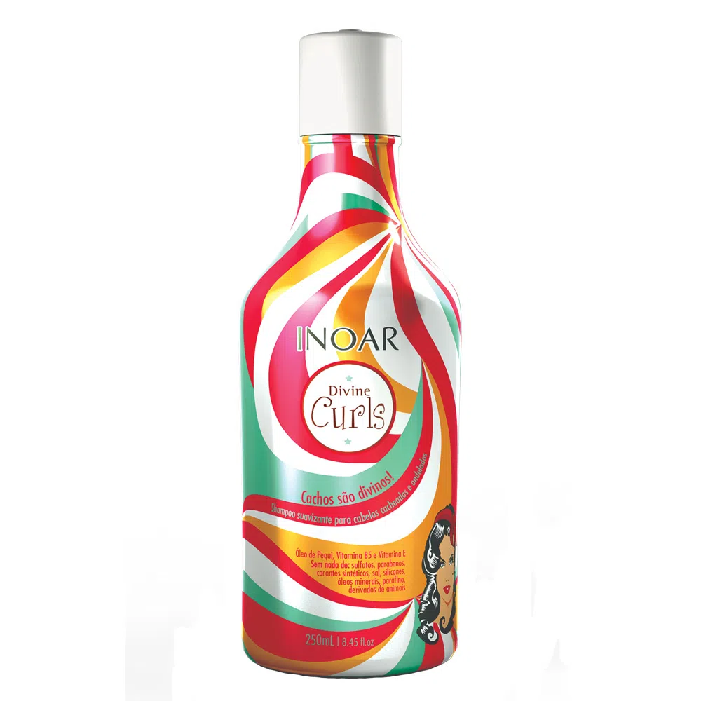 7 - Divine Curls Shampoo - Inoar