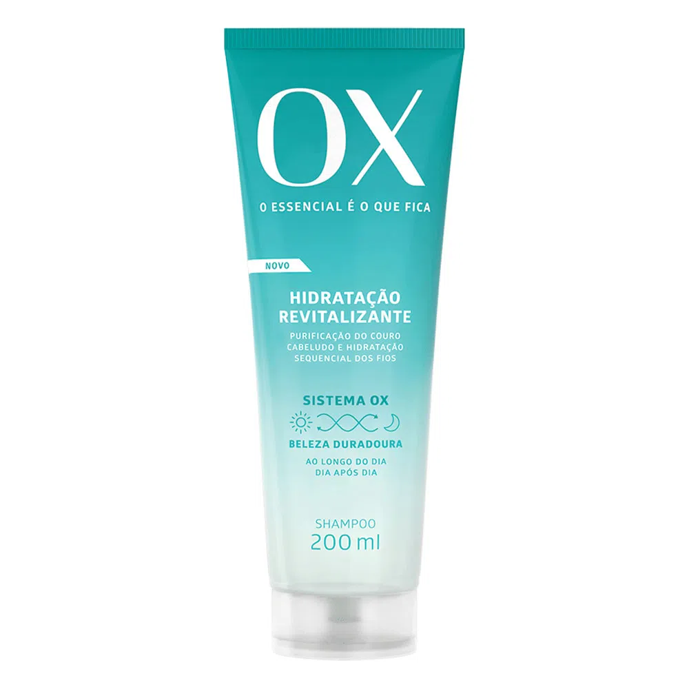 8 - Shampoo Hidratação Revitalizante - OX Cosméticos