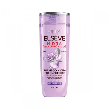6 - Shampoo Preenchedor Hidra Hialurônico - Elseve 