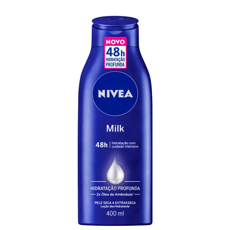10 - Loção Hidratante Milk Pele Seca a Extrasseca - Nivea