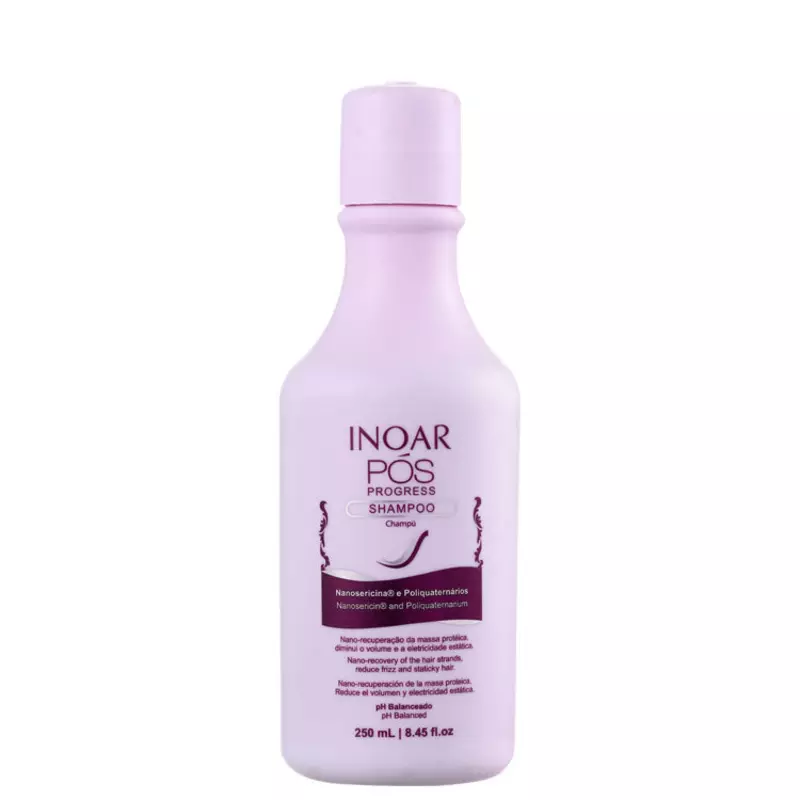 10 - Shampoo Pós Progress - Inoar