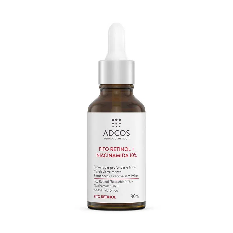 7 - Fito Retinol + Niacinamida 10% - Sérum Anti-Idade - ADCOS