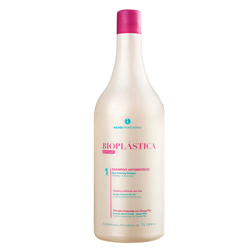 7 - Shampoo Antirresíduo Bioplástica - Richée