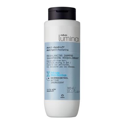 3 - Shampoo Reequilibrante Anticaspa Lumina - Natura