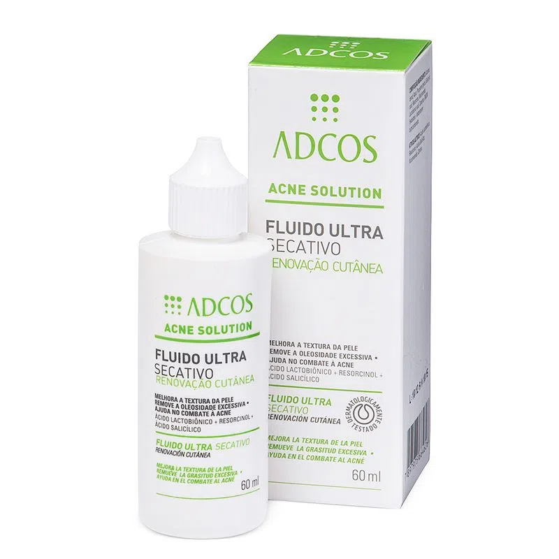 1 - Acne Solution Fluido Ultra Secativo - ADCOS