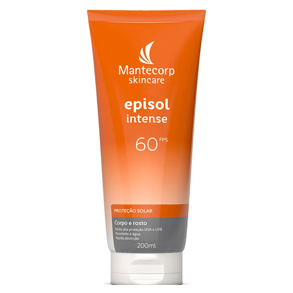 4 - Protetor Solar Facial e Corporal Skincare Episol Intense FPS60 - Mantecorp 