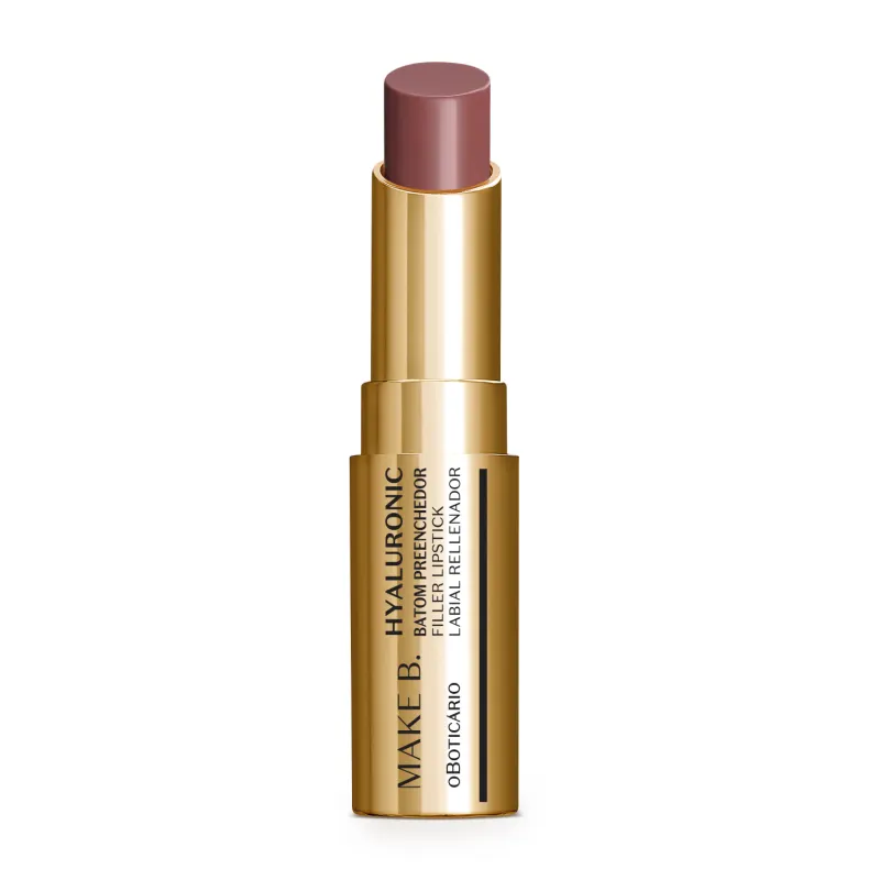 Batom Preenchedor Marrom Nude Chic - O Boticário