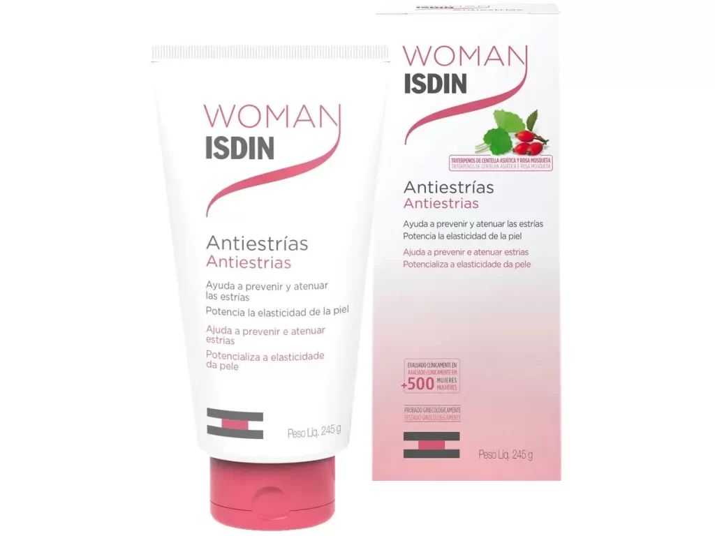 4 - Creme Antiestrías Woman - Isdin 