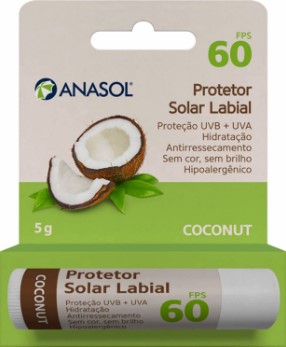 1 - Protetor Labial Coconut - Anasol 