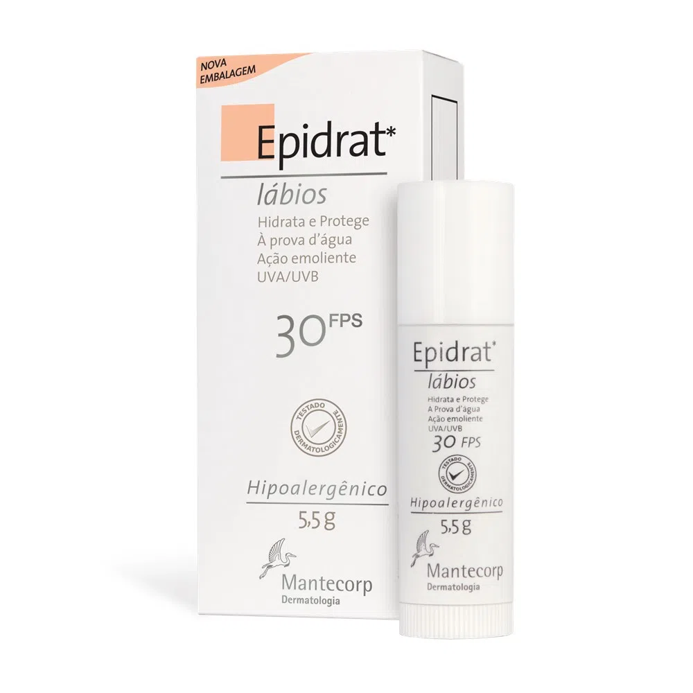 4 - Hidratante Labial Epidrat - Mantecorp