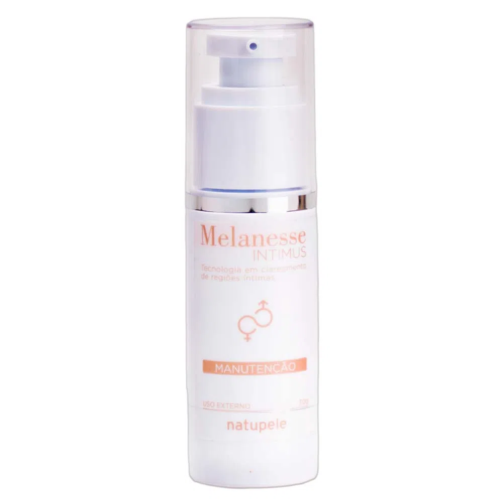 7 - Creme Clareador Melanesse Intimus - Natupele