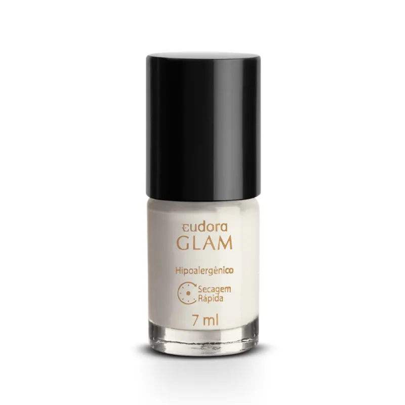 10 - Esmalte Glam Branco Intensific - Eudora