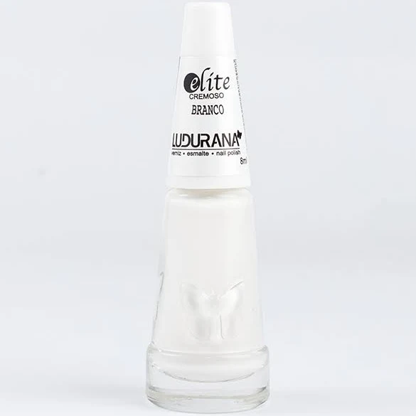 12- Esmalte Elite Cremoso Branco - Ludurana