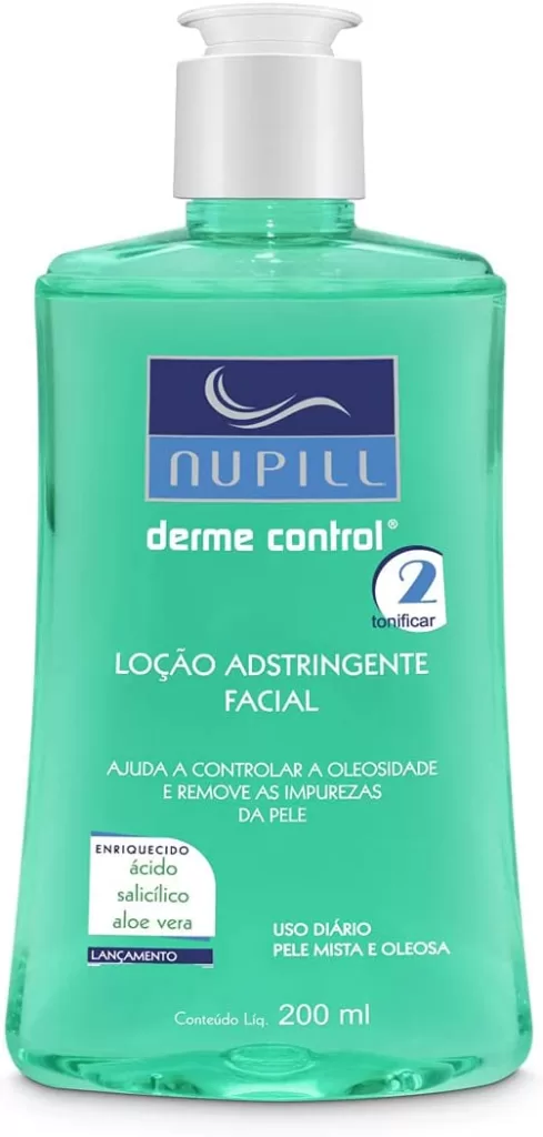 7 - Loção Adstringente Facial Nupill Derme Control - Nupill