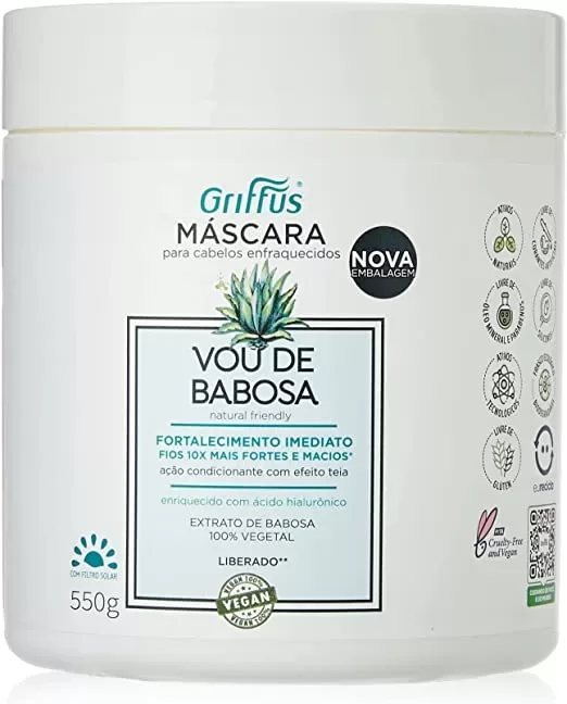 7 - Máscara Vou De Babosa - Griffus