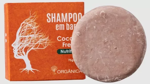 9 - Coconut Fresh Shampoo em Barra - Orgânica