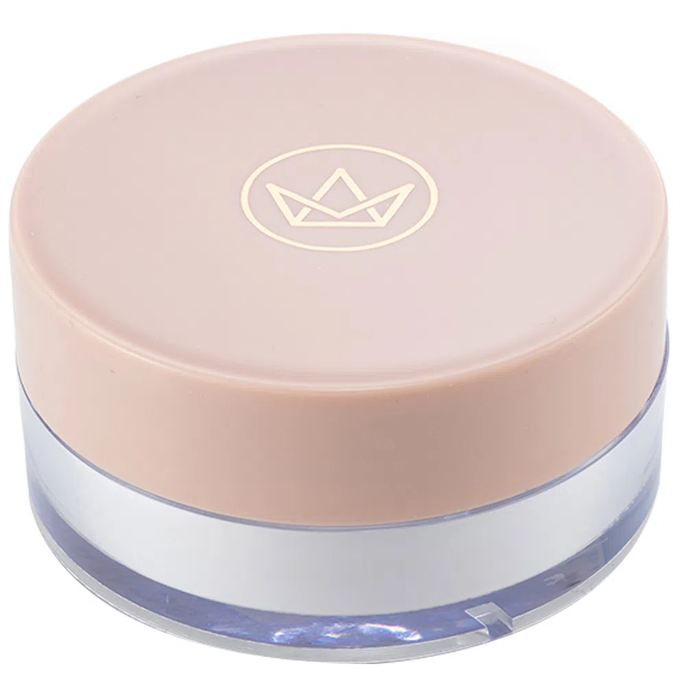 8 - Pó Solto Facial invisible Silk Vanilla Puff - Mari Maria Makeup 