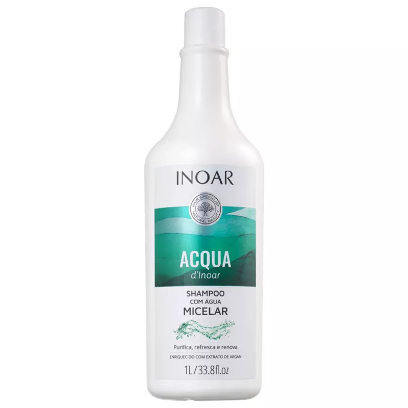 9 - Shampoo Acqua d'Inoar Micelar - Inoar