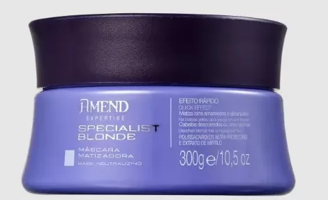 1 - Máscara Matizadora Specialist Blonde - Amend