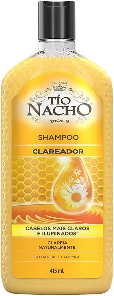 1 - Shampoo Clareador Camomila - Tio Nacho