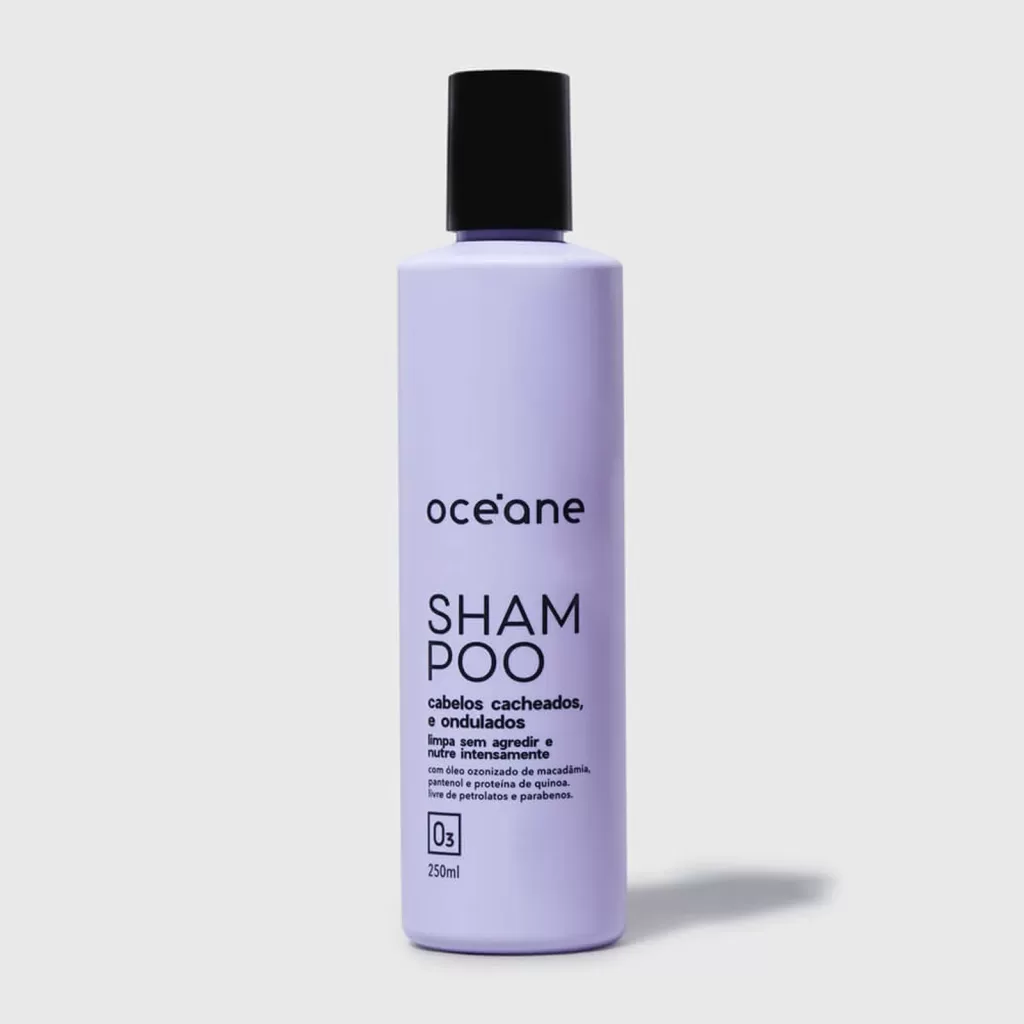 4 - Shampoo Cabelos Cacheados e Ondulados - Océane