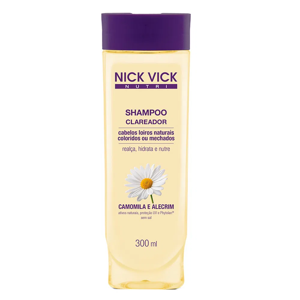 4 - Shampoo Nutri-Hair Clareador - Nick & Vick 