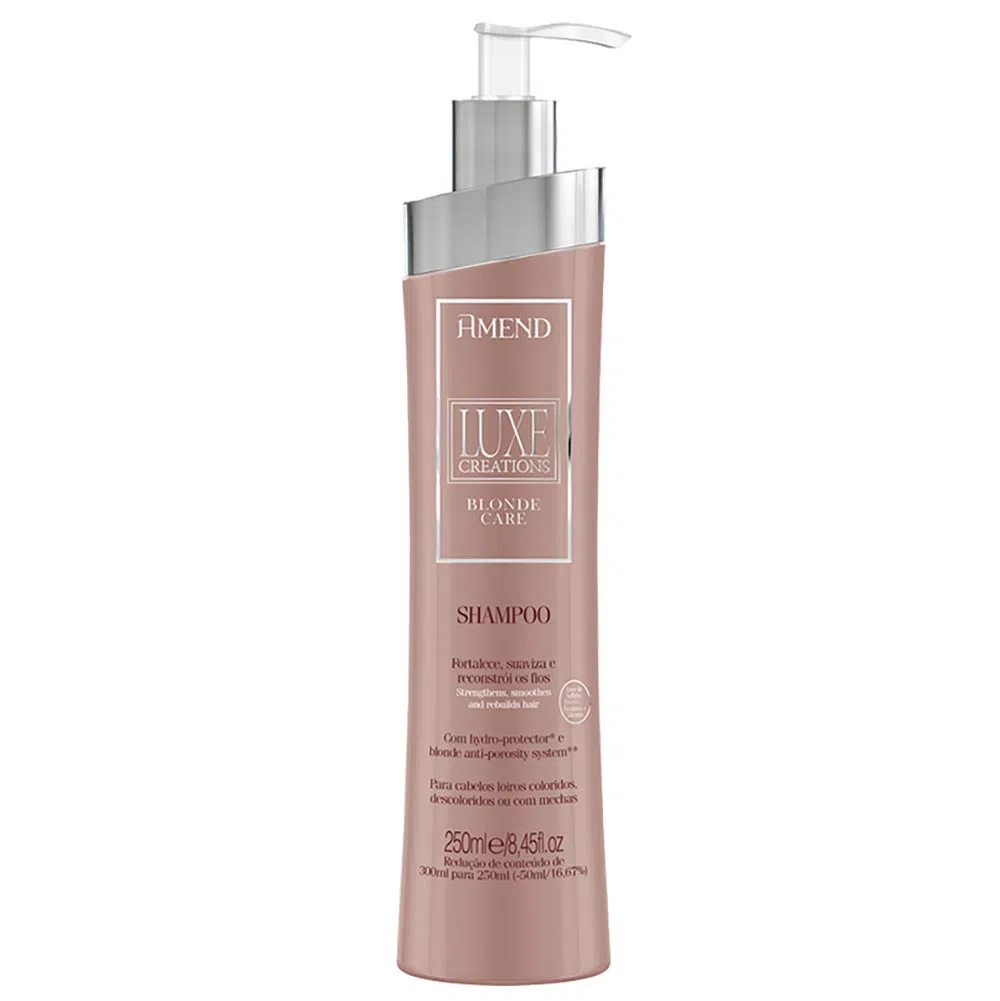 6 - Shampoo Luxe Creations Blonde Care - Amend
