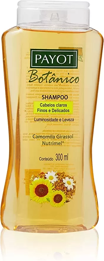 7 - Shampoo Botânico Camomila, Girassol e Nutrimel - Payot