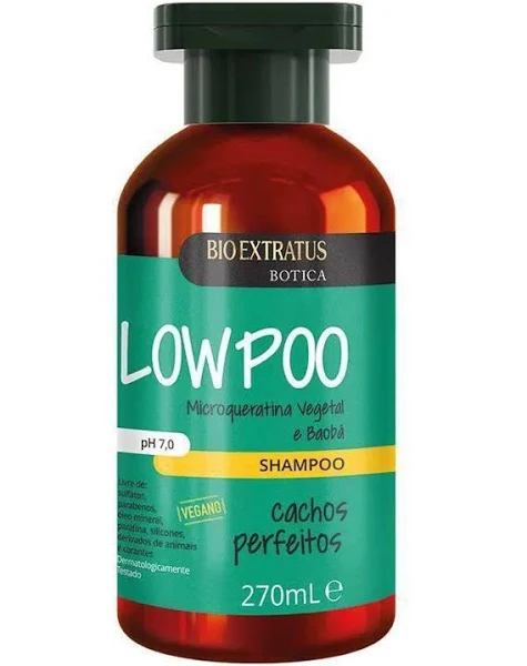 7 - Shampoo Botica Low Poo Cachos Perfeitos - Bio Extratus 