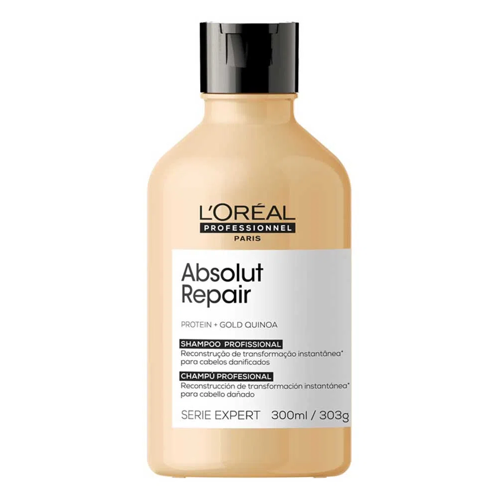 9 - Shampoo Absolut Repair Gold Quinoa + Protein - L'Oréal Professionnel