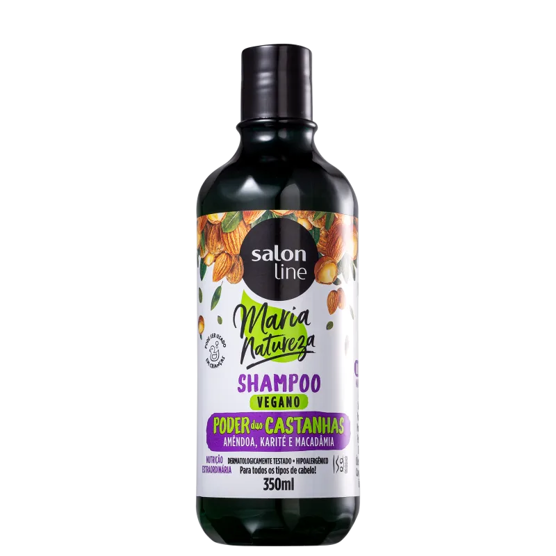 9 - Shampoo Maria Natureza Poder das Castanhas - Salon Line