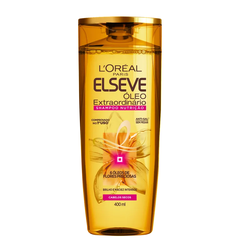 10 - Shampoo Óleo Extraordinário - Elseve L'Oréal Paris