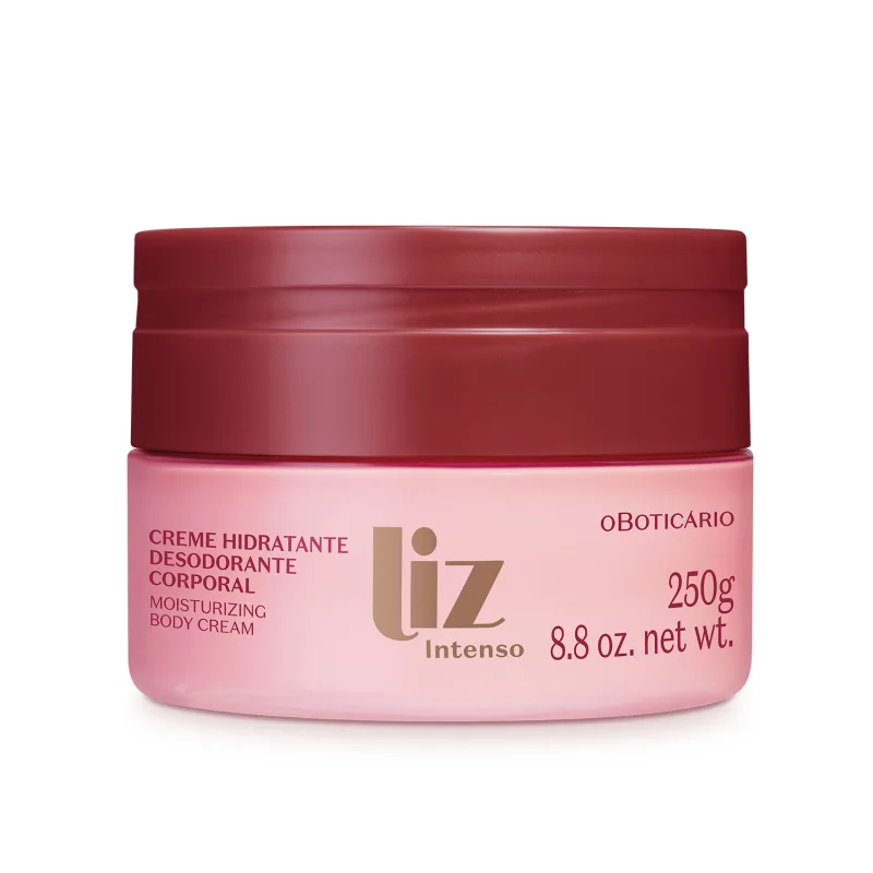 4 - Creme Hidratante Desodorante Corporal Liz Intenso