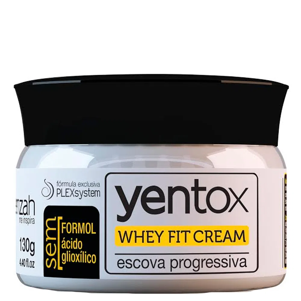 7 - Escova Progressiva Yentox Whey Fit Cream - Yenzah 