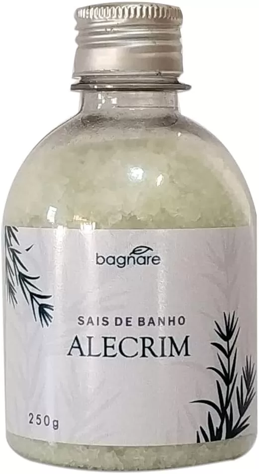 10- Sais De Banho Espumante Alecrim Hidromassagem Relax - Bagnare