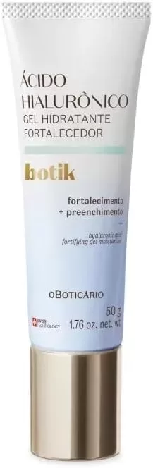 2- Gel Hidratante Fortalecedor Botik Ácido Hialurônico - O Boticário