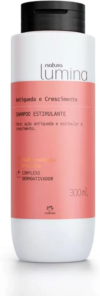 8- Shampoo Estimulante para Antiqueda e Crescimento Lumina - Natura