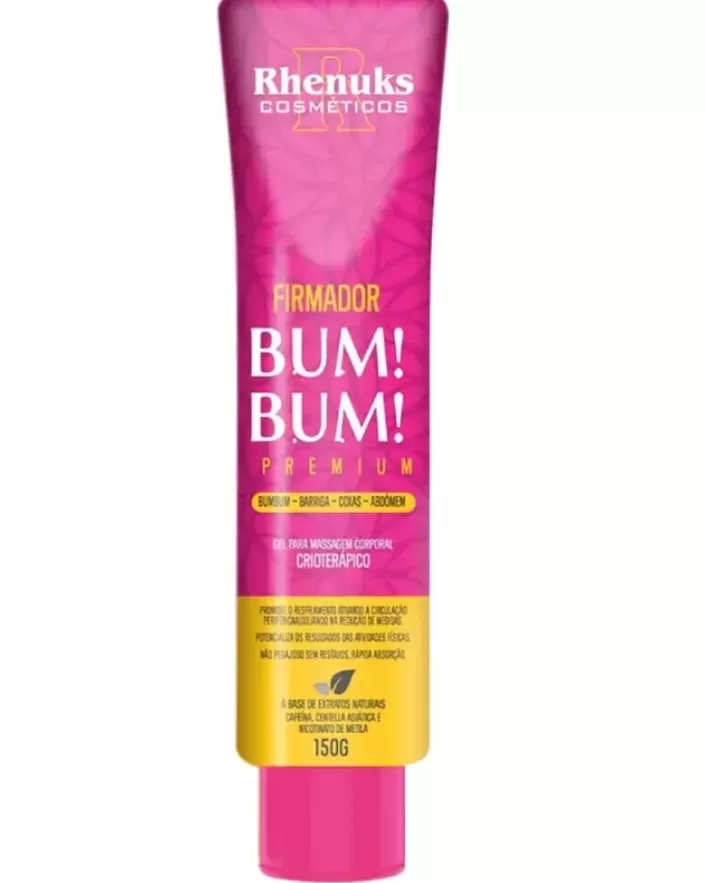 9- BumBum Premium Gel Firmador para Massagem Crioterápico - Rhenuks 