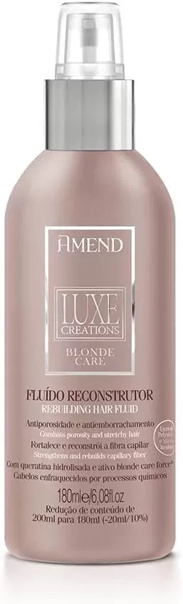 1- Fluído Luxe Creations Blonde Care - Amend 