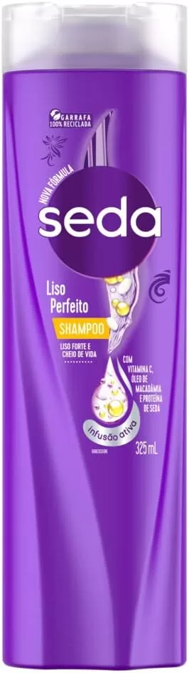 1 - Shampoo Seda Liso Perfeito