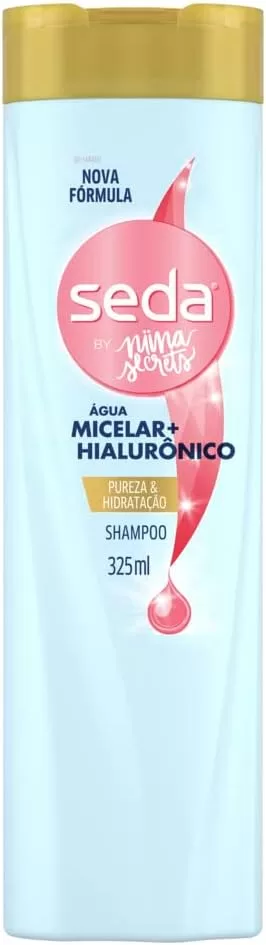 2 - Shampoo Seda by Niina Secrets Limpeza Micelar 