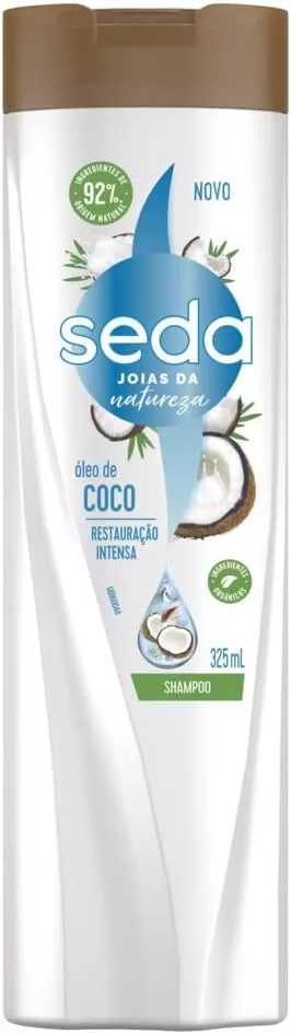 4 - Shampoo Seda Jóias da Natureza Óleo de Coco