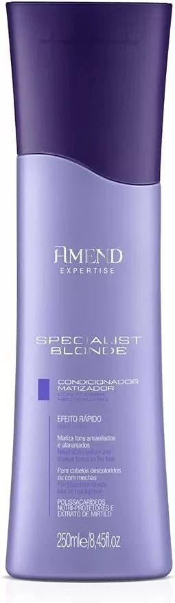 5- Condicionador Matizador Specialist Blonde - Amend 