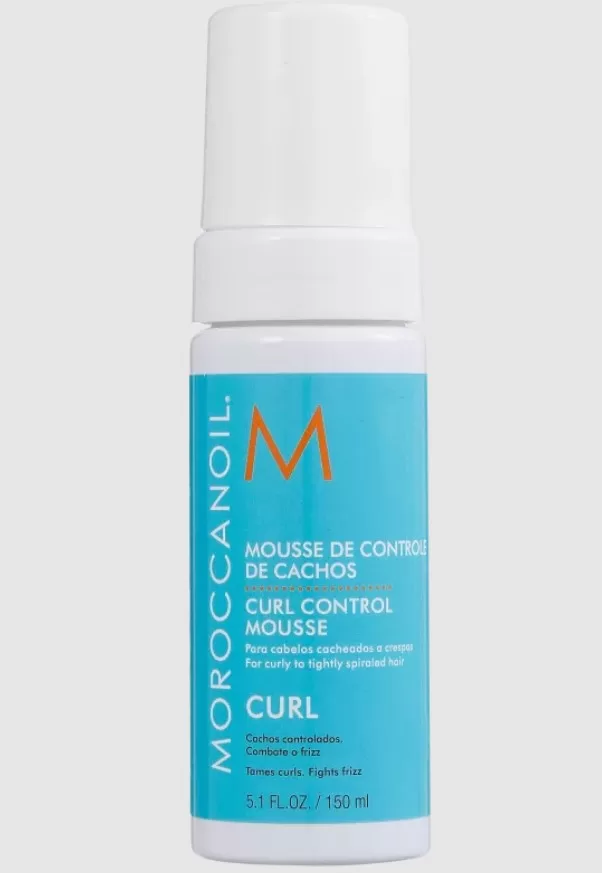 5- Curl Control Mousse Modelador - Moroccanoil 
