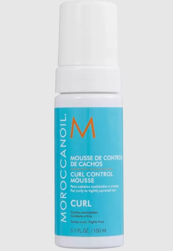 5- Curl Control Mousse Modelador - Moroccanoil