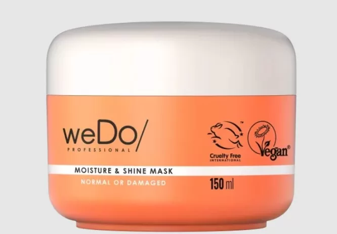 5- Máscara de hidratação Moisture & Shine - WeDo Professional