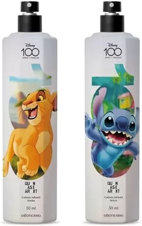 6 - Kit Duo Colônia Infantil Quasar Next Disney100 - O Boticário