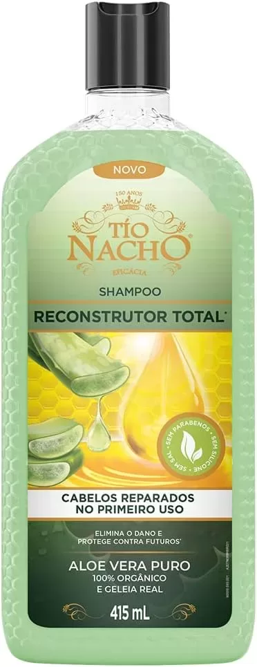 7- Shampoo Reconstrutor total - Tio Nacho