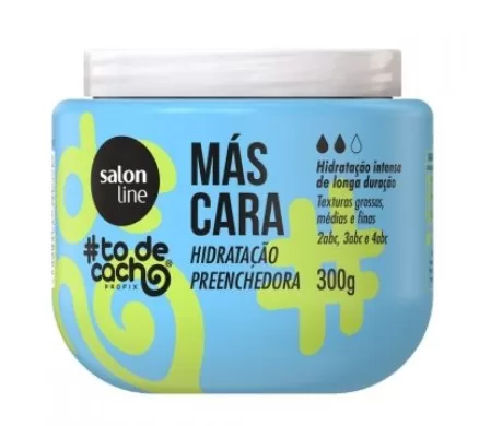 1- Máscara #todecacho Hidratação Preenchedora - Salon Line